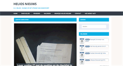 Desktop Screenshot of heliosnieuws.nl